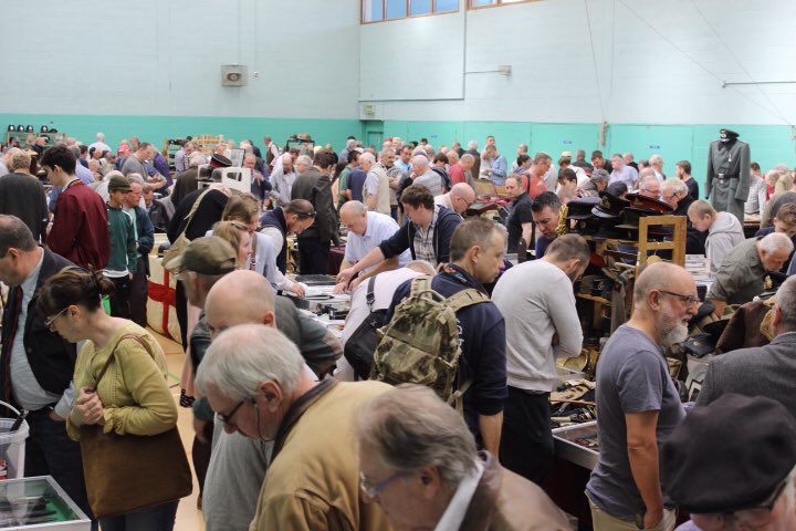 NorfolkFairs's tweet photo. #Thetford #militaria fair Sun 02/07
#WWI #WWII #deacts #bayonets #swords @militariafair @CinquePortsMil @ThetRemembers @visit_norfolk https://t.co/QEMHAkxr5R