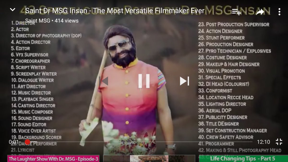 doda_tanish's tweet photo. @Gurmeetramrahim #43RolesInMakingOfJE 
You are the Best papa ji https://t.co/UuE3p3UpBd