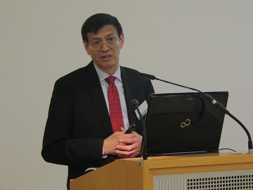 iamoLeibniz's tweet photo. Great speech by Shenggen Fan @IFPRI at #iamoForum17: Produce more with less! #sustainable #climatesmart #healthy global #foodsystems https://t.co/a2BSFwLpPv