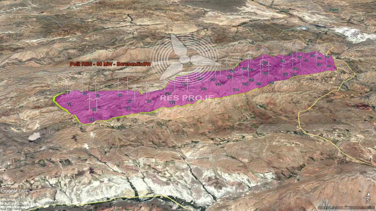ResProje's tweet photo. 43 Nolu Bölge (Sivas) Res Önlisans Yarışma sonuc. Pelit RES - 80 MW - BorusanEnBW #resproje #sivasrüzgar #pelitres #borusanenbw https://t.co/gYmKFk9aJp