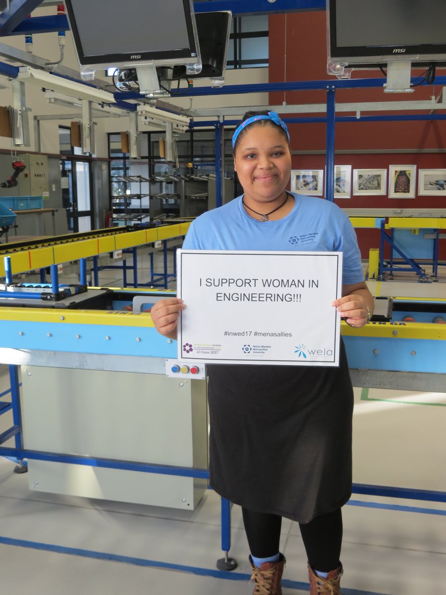 NMMU_IE's tweet photo. WELA members showing their support for #INWED17 #menasallies @INWED1919 @NMMU4U https://t.co/8DcfXQdcIm