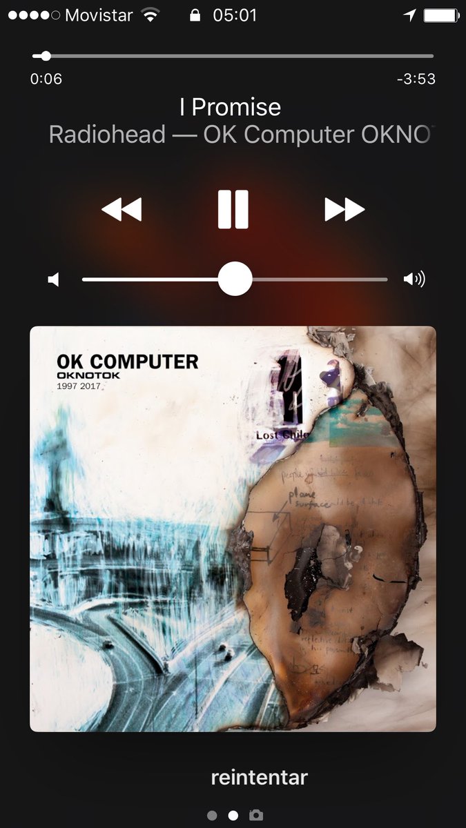 VazquezzDaniel's tweet photo. Disfrutando de #okcomputeroknotok @radiohead #manofwar 🙏🔝🎸🙏 https://t.co/qExe5jaQ5U