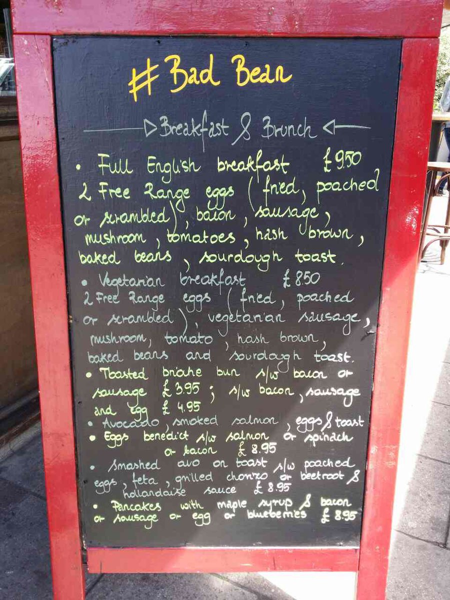 badbeanlondon's tweet photo. FRIDAYS HERE !! ❤️💋#badbean #artisancoffee #sw11 #sw4 @NappyValleyNet @EatClapham @loveclapham @LambethDeals @northcote_rd @BigLocalSW11 https://t.co/mL1k9THNsI