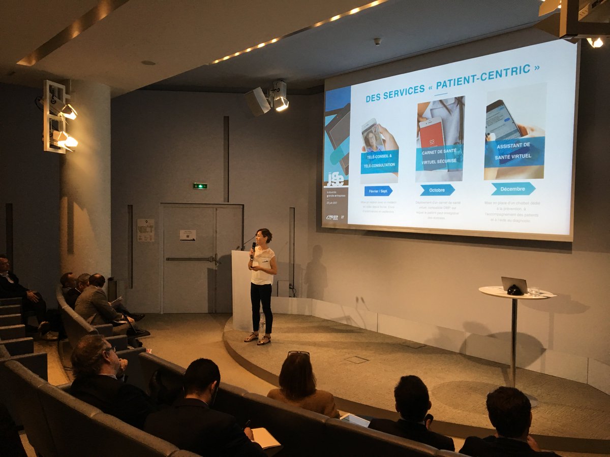 [#JGE2017] Présentation <a href="/hellocareapp/">Hellocare</a> de mon médecin en ligne hellocare.com #startup #innovation #sante