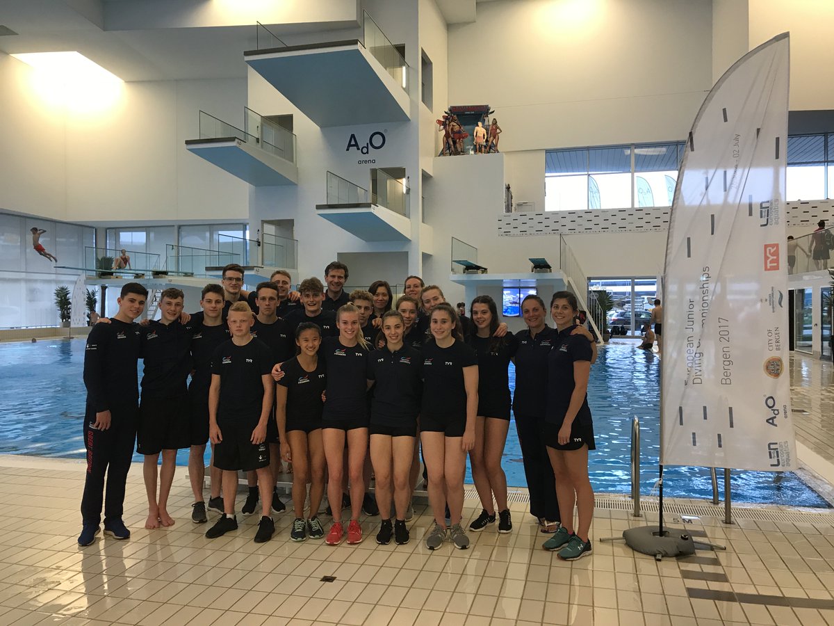 The @LENaquatics Junior Diving Champs kick off on Monday and our team have arrived in Bergen. Wish them luck and we'll pass on to them.