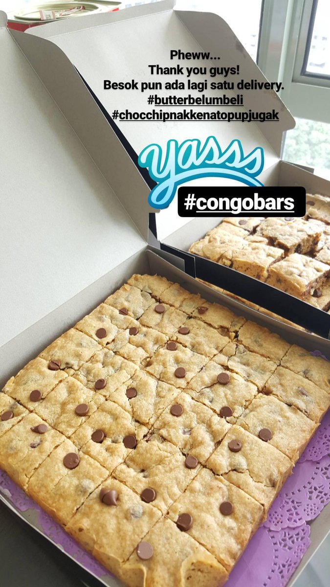 lianaraif's tweet photo. Alhamdulillah, done for today's orders. Besok punya pulak. 💪💪💪
#remindmetobuybutter
#andchocchip
#andboxes https://t.co/FiP2NaW0vB