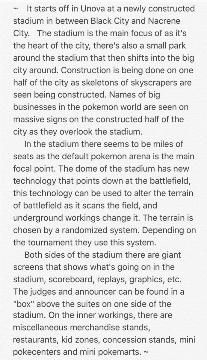 // In a Pokemon group roleplay on kik that is in drastic need of more members. DM me for more info, here's the setting! Accepting anyone! 🌊