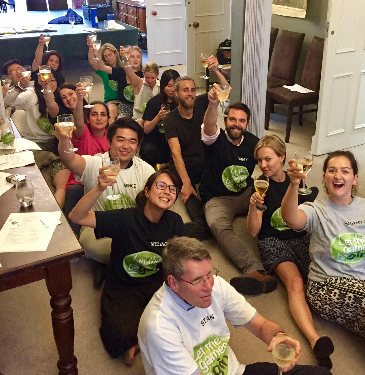Strat_Int's tweet photo. Keep calm and drink #GIN. Cheers to the weekend from our Strategy team! https://t.co/3JZnSeq7It