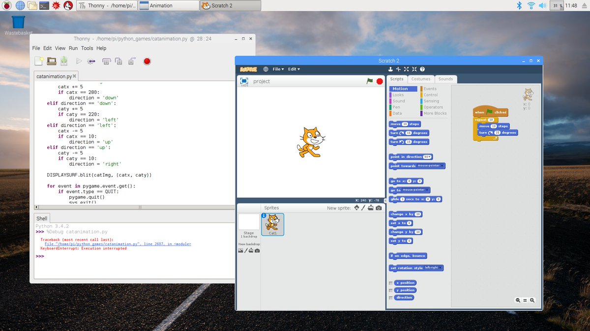 Raspberry_Pi's tweet image. New post: can we interest you in a new Raspbian desktop update? Available NOW!
raspberrypi.org/blog/a-raspbia…