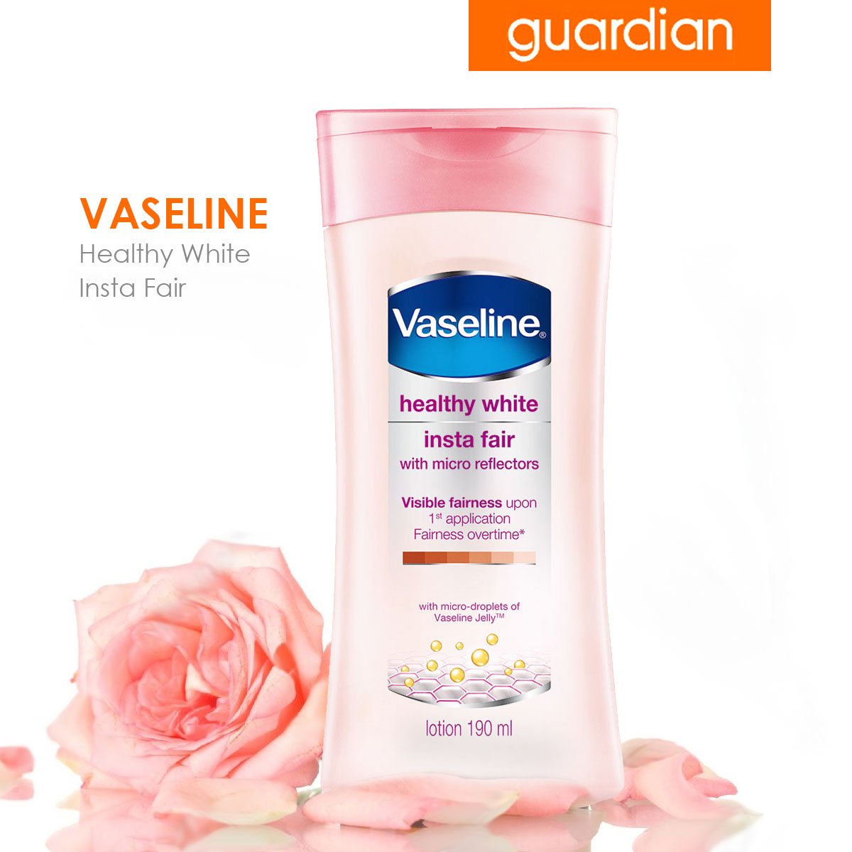 vaseline hand body lotion