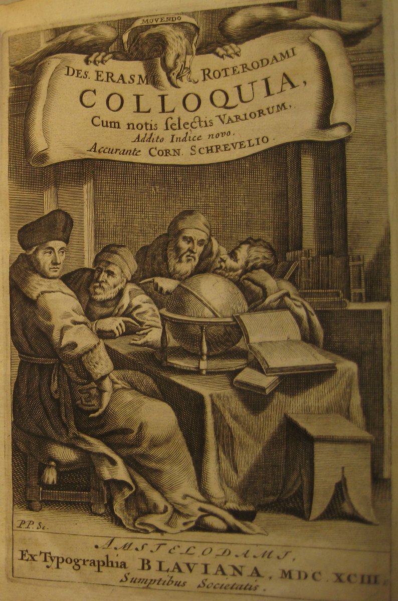 AToftgaard's tweet image. The library of Randers High School, formerly a grammar school, holds a book with the provenance H. L. K. 1707. Does it look familiar to you?