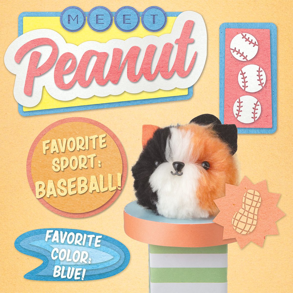 ORBToys's tweet photo. #Peanut is off to the baseball game this morning! #Weekend #Fluffables
https://t.co/gI6rrJETbQ https://t.co/eM2HIE5PqF