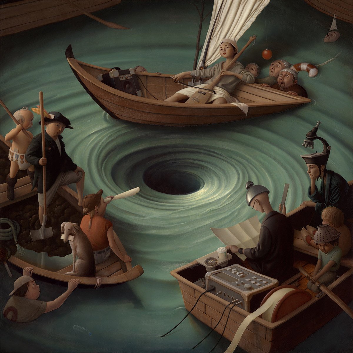 Paintings by Canadian artist (and musician) Steve Chmilar > booooooom.com/2017/06/22/art…