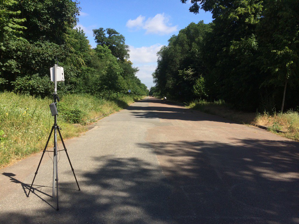 IEEE802.15.4g range test measurement campaign starts! <a href="/InriaEVA/">EVA</a>