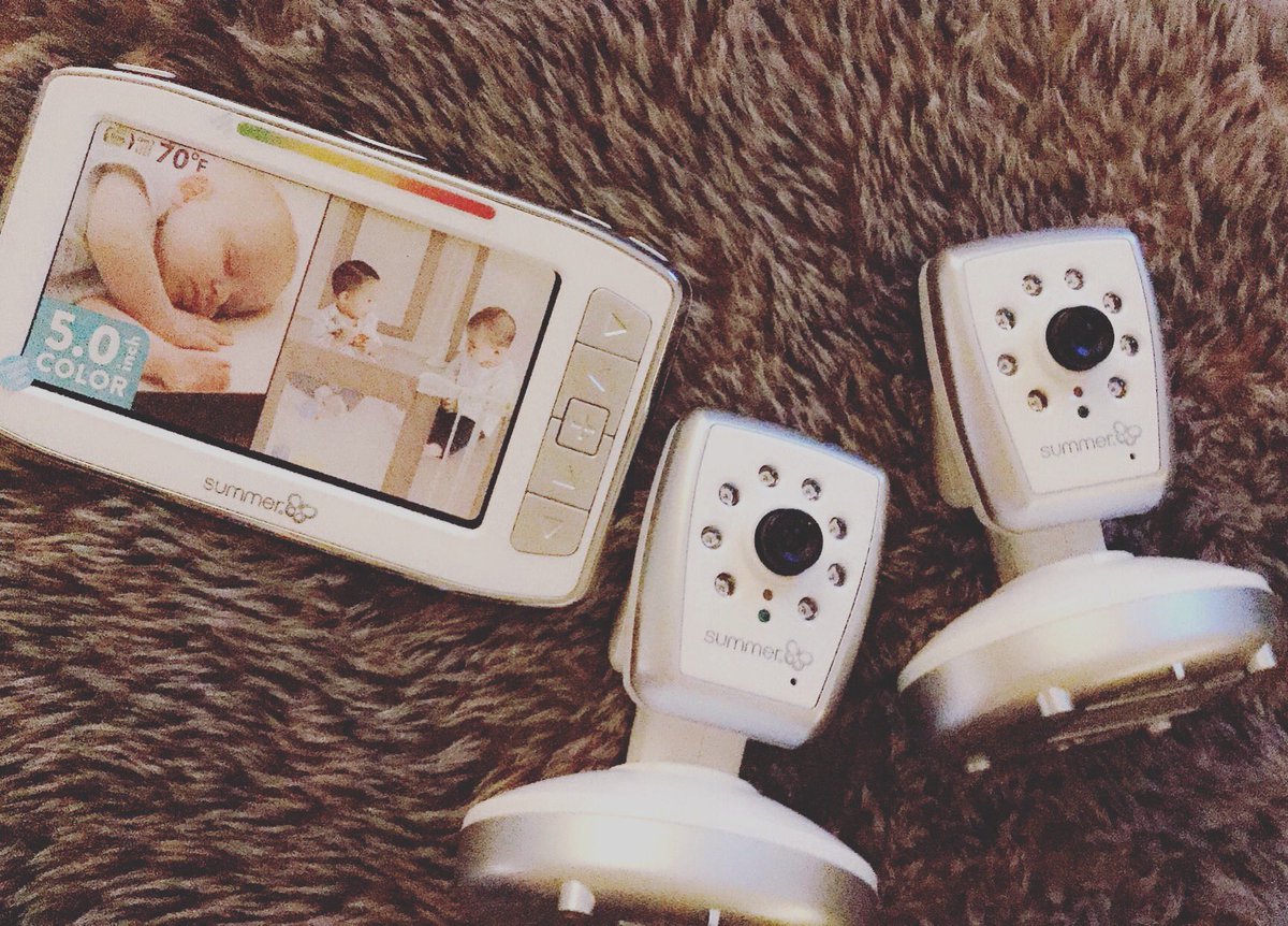 summer infant split screen baby monitor