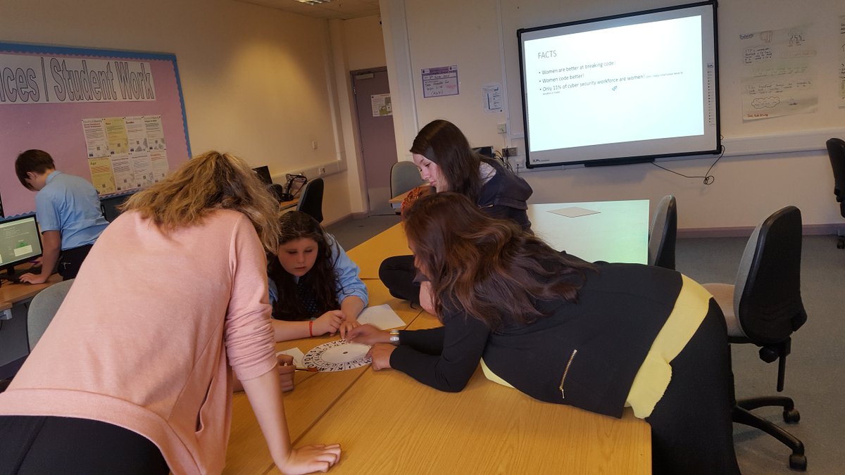 SDCHiTech's tweet photo. @sdcollege Cyber Security learning in aid of women into Engineering! @sdcollege @INWED1919 @stevecaunter1 https://t.co/AQUa57af8F