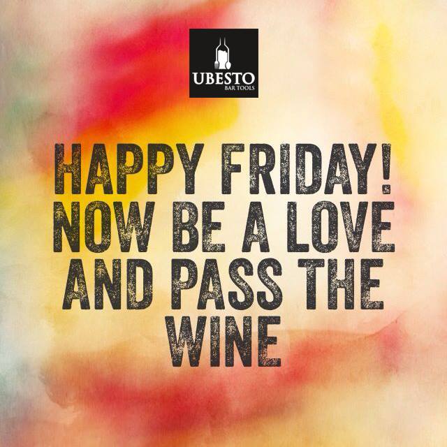 ubesto1's tweet photo. Let's get this weekend going people! 
visit https://t.co/If2PcSpjSw
#Wine #LoveWine #Ubesto #WineAerators 
#HappyWeekend #TGIF https://t.co/55MAH0ocOW