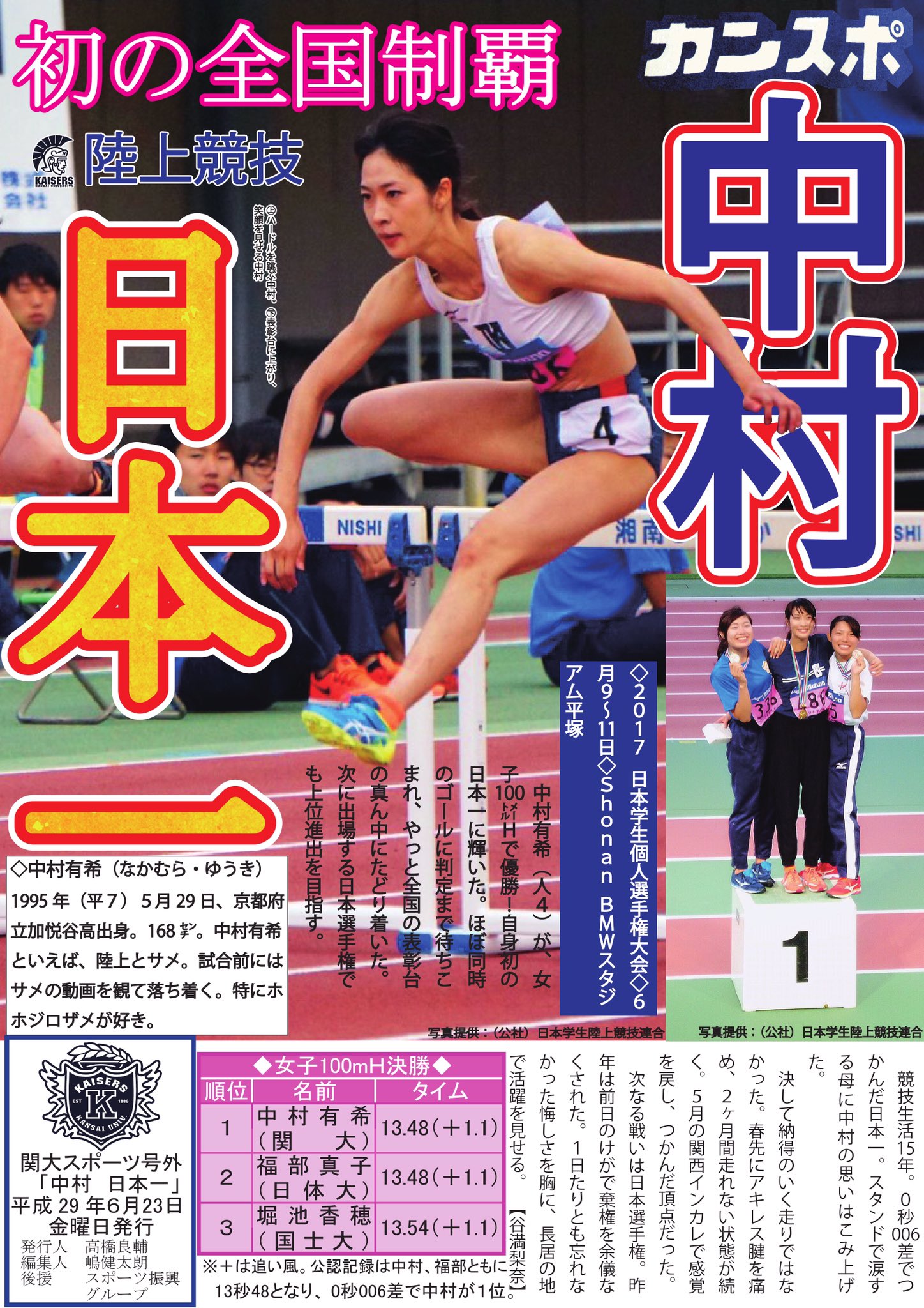 関大スポーツ編集局(カンスポ) on X: 