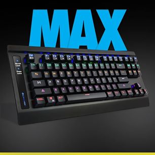 zebronics's tweet photo. For those with Ninja like skills on the keyboard for #Gaming #MAXKeyboard #GamerHead #Mechanical #RainbowLED: https://t.co/cwGNRRc3yU https://t.co/2Vhj6tSfP9