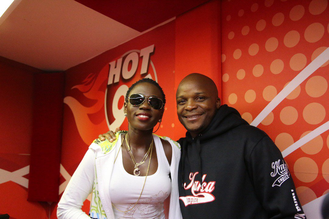 KoinangeJeff's tweet photo. With the LADY BOSS Herself @AkotheeKenya on this FURAHIDAY @Hot_96Kenya with #JeffAndJalasOnHot96 Smmmmmmmmmmokin!!! @JalangoMwenyewe https://t.co/ELjgRM0hzz