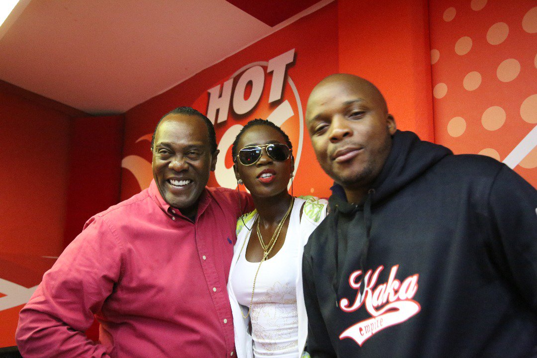 KoinangeJeff's tweet photo. With the LADY BOSS Herself @AkotheeKenya on this FURAHIDAY @Hot_96Kenya with #JeffAndJalasOnHot96 Smmmmmmmmmmokin!!! @JalangoMwenyewe https://t.co/ELjgRM0hzz