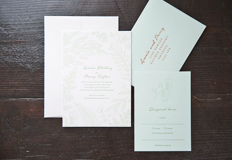 Competition - Win your wedding invitations! #artcadia #letterpress #hotfoil #weddinginspiration #weddinginvitations artcadia.co.uk/blog/2017/6/15…