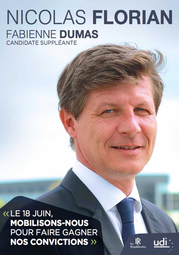 NicolasFlorian_'s tweet photo. Le #18juin le choix vous appartient. Nous sommes dans l’une des rares circonscriptions où le sursaut républicain est possible #circo3301 https://t.co/33FiAkYY4Z
