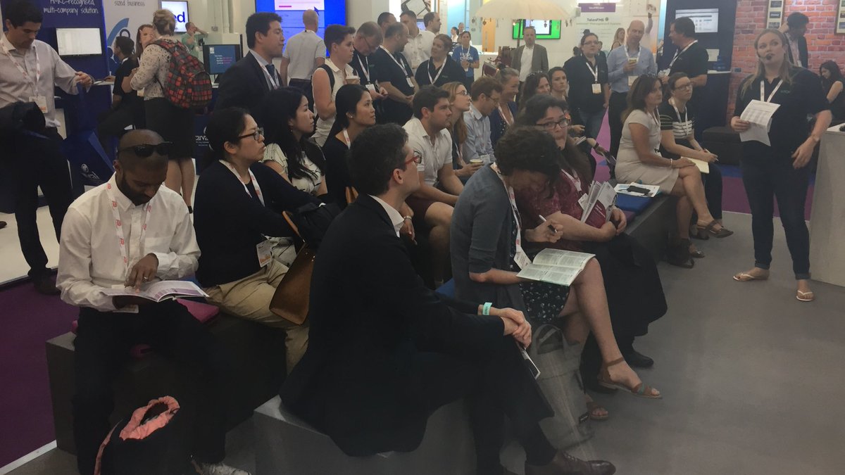 Mathias_Sage's tweet photo. Had a great half day at #HRSS17 yesterday with the @sagepeople crew. Our stand was beautiful and crazy busy! https://t.co/hH0X58swOY