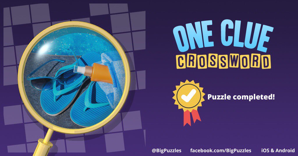 RikGillette's tweet photo. I completed a puzzle in One Clue Crossword. Play now for free!
https://t.co/UEuYqFrDx3 #OneClueCrossword https://t.co/9jzQMGcLJs