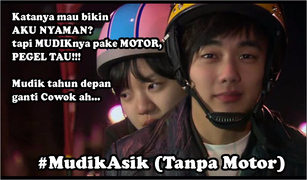 DewiSenja13's tweet photo. Kode keras loh mas dr dede "Pilih Motor apa aku" #MudikAsik @kemenhub151 @BudiKaryaS @Pak_JK @detikcom https://t.co/eb4MjTfk7w