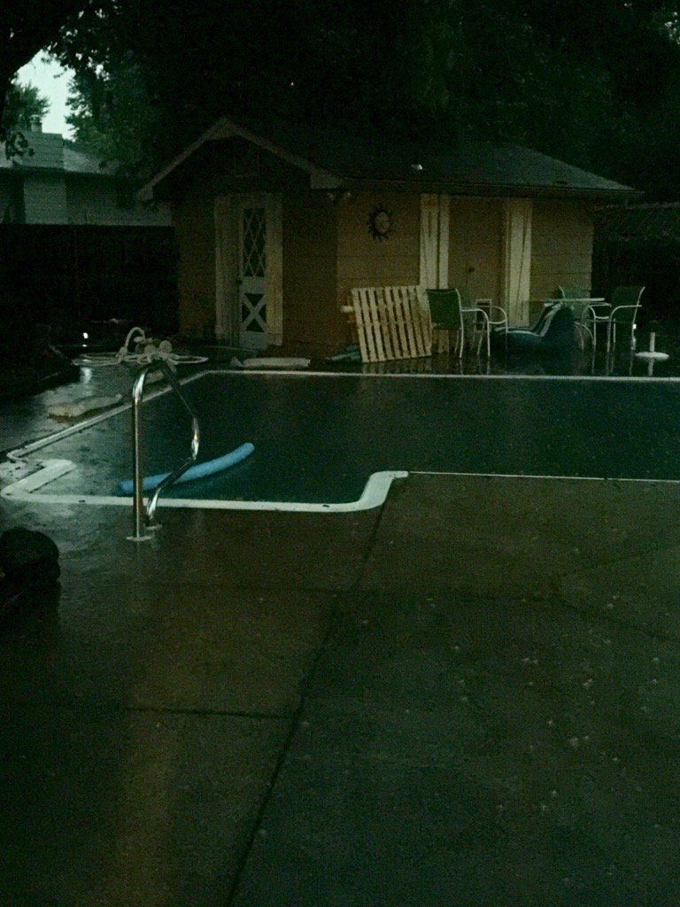gashmom23's tweet photo. Please stop raining!!! #fullpool https://t.co/MOkDIKxofl