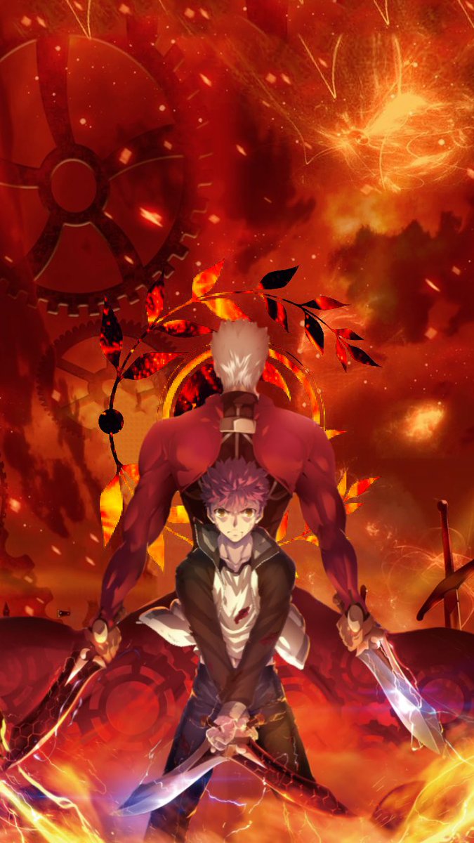 輝桜 夜桜の壁紙画像加工 第102弾 Fgo 無限の剣製のフルカラー壁紙です 忘れるな イメージするのは常に最強の自分だ 外敵など要らぬ おまえにとって戦う相手とは 自身のイメージに他ならない Fate Fgo Fatego 夜桜の壁紙倉庫 T