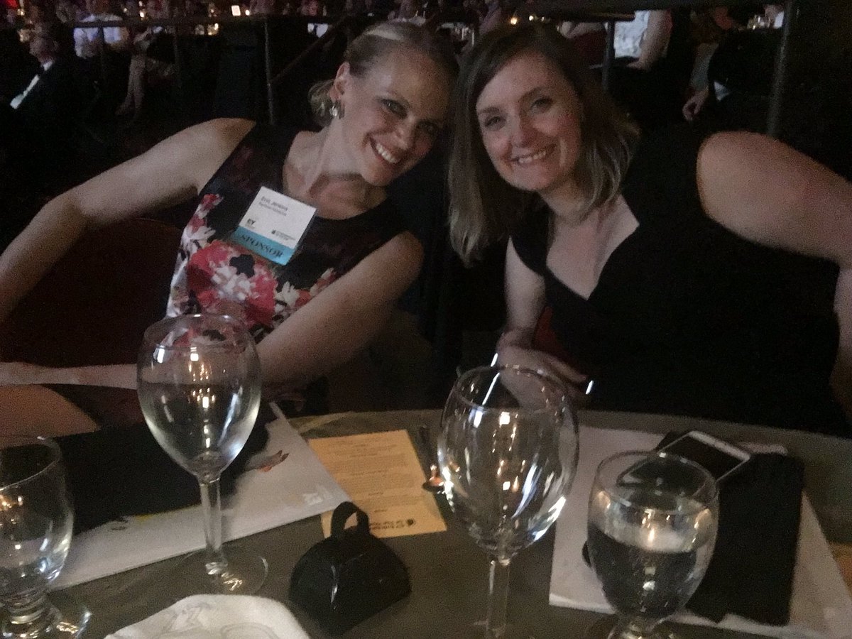 LaughingKatie's tweet photo. Fun night out with @KauffmanFDN celebrating #eoycm winners @jordanmarsillo @kimberlyloc @MurrayLWoodard @bendbradley @KimFarley @TeamJax22 https://t.co/lVwWwpcJOV