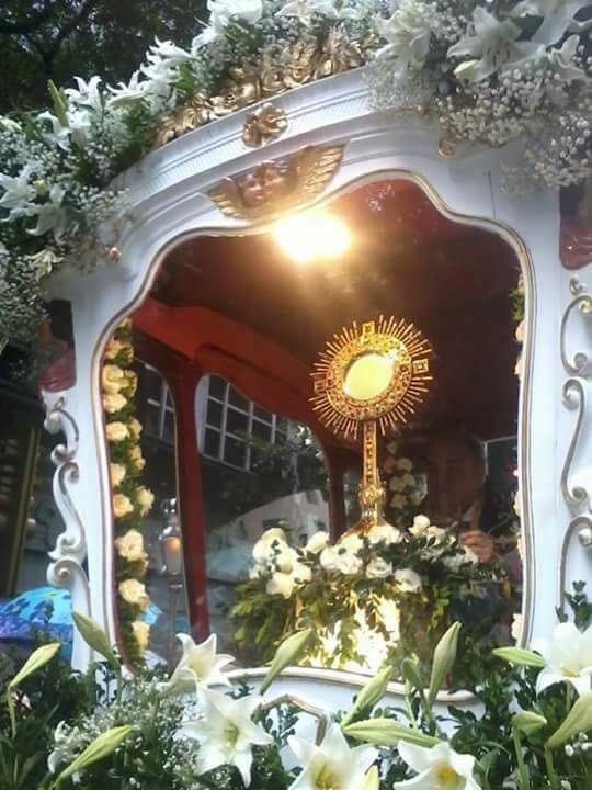 Catedral Metropolitana do Rio de Janeiro. 
#CorpusChristi #Jesus #PãoVivo