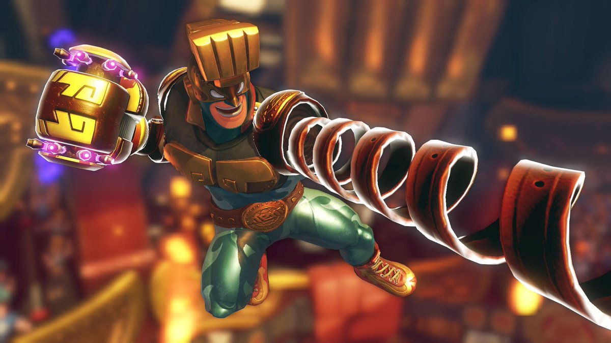 AbrajXGaming's tweet photo. The second update for ARMS will add a new character called "Max Brass", coming next month
#E3 #E32017 #AXGE32017 #NintendoE3 #AXG #ARMS https://t.co/qxT9vODeGX