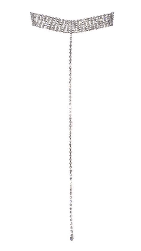luxegerie's tweet photo. Diamanté drop down choker necklace &amp; Diamanté bralette chain coming soon! 💎 https://t.co/nbCPzbzgPC