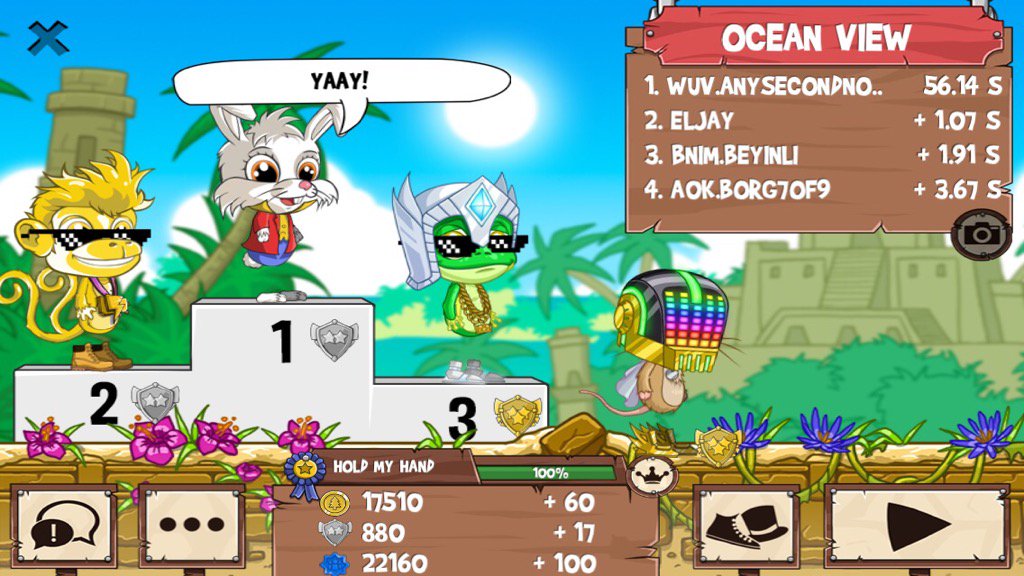 AnySecNow's tweet photo. All those guys just got washed #funrun2 #ELJay #Beyinli #Borg7of9 https://t.co/OzgupyXzV3
