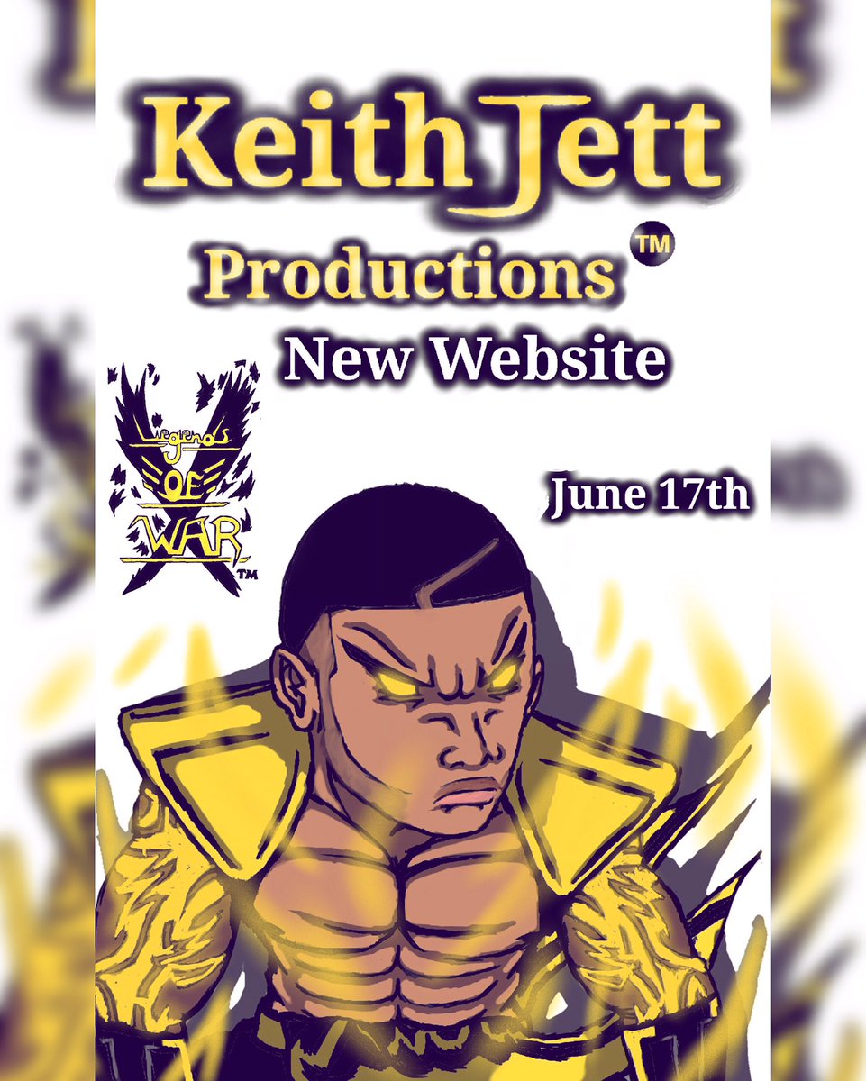 __kjp__'s tweet photo. BRAND-NEW KEITH JETT PRODUCTIONS WEBSITE LAUNCHES THIS SATURDAY!!! June 17th!! 🔥🔥🔥 #BlackHeroes #NewHeroes #BlackAction #BlackCharacters https://t.co/9dCABcjPAo