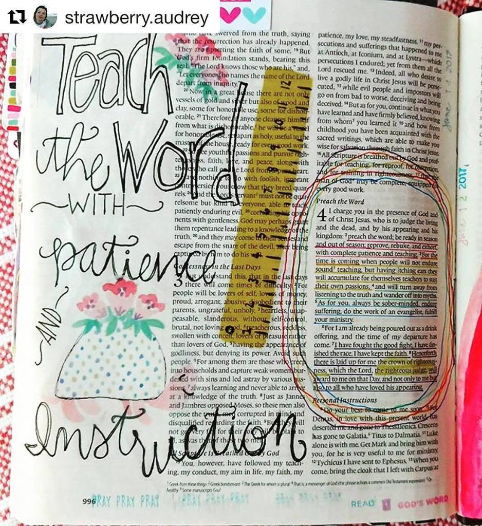 thejournalbible's tweet photo. #Repost @strawberry.audrey ・・・
Journaled 2 Timothy 4.1-8:: part 1:: Preach the word; be prepared... correct, rebuk… https://t.co/fcb6bzHkg3 https://t.co/Mm2jCHJexe