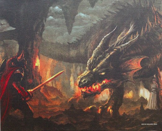 おすすめグッズ】ドラゴンクエストの世界が絵画になったキャンパス