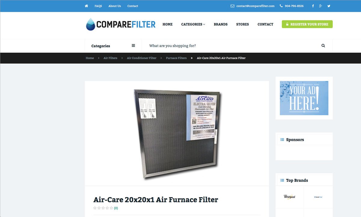 CompareFilter's tweet image. Air &amp;amp; Furnace Filter on CompareFilter, Find the cheapest price online goo.gl/qXWi6L #waterfilter #cleanwater #filter #bestprice