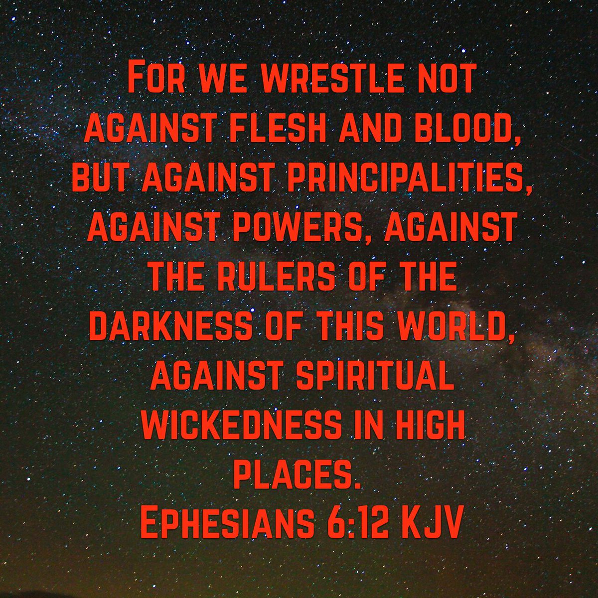Stef_Wellinski's tweet photo. For we wrestle not against flesh and blood, but against principalities, against powers, against the rulers …
https://t.co/dufdelXZId https://t.co/AfsvM03gDh