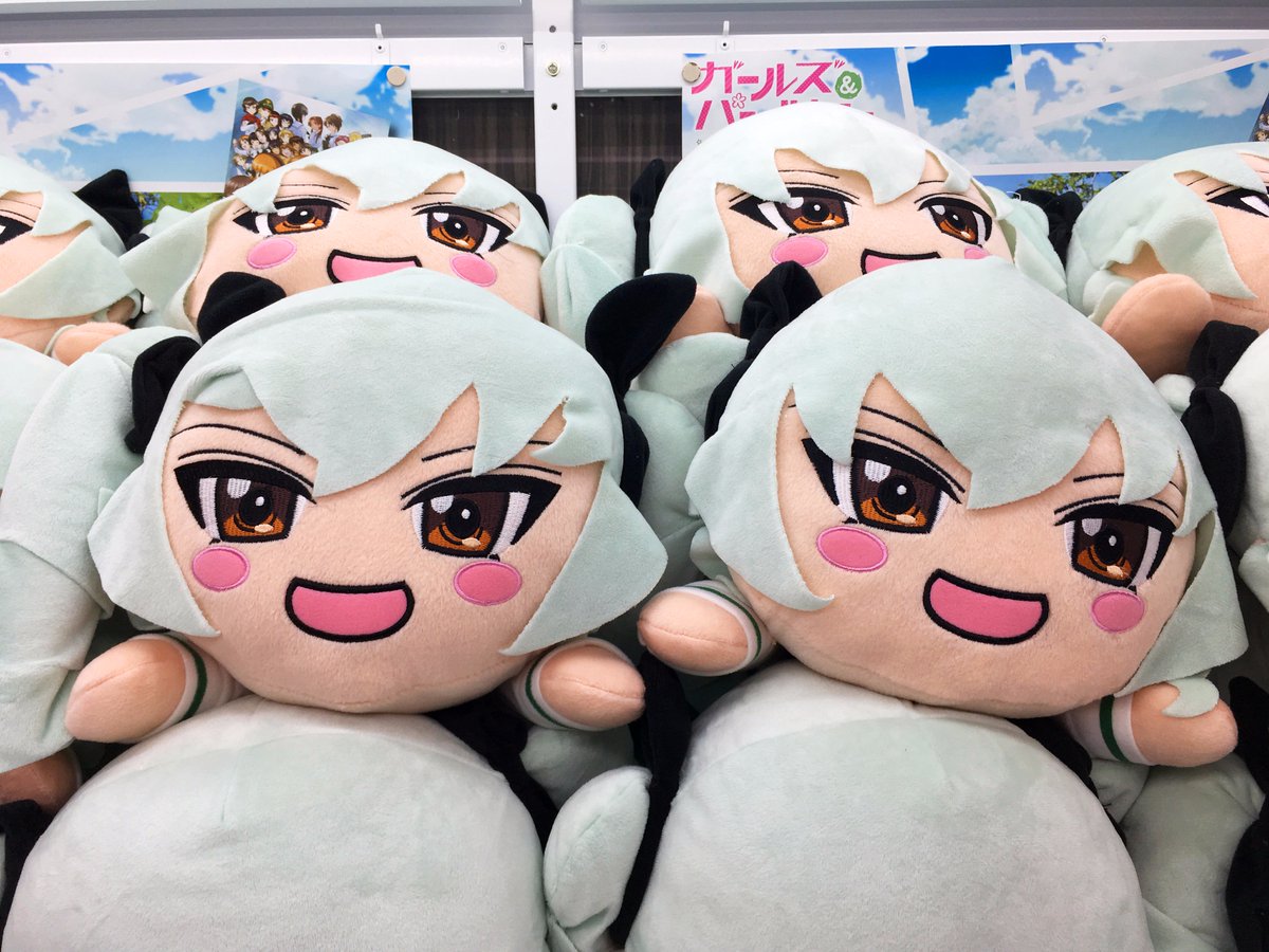 新セガ【景品情報】 □ガールズ&パンツァー 劇場版 MEJ寝そべり