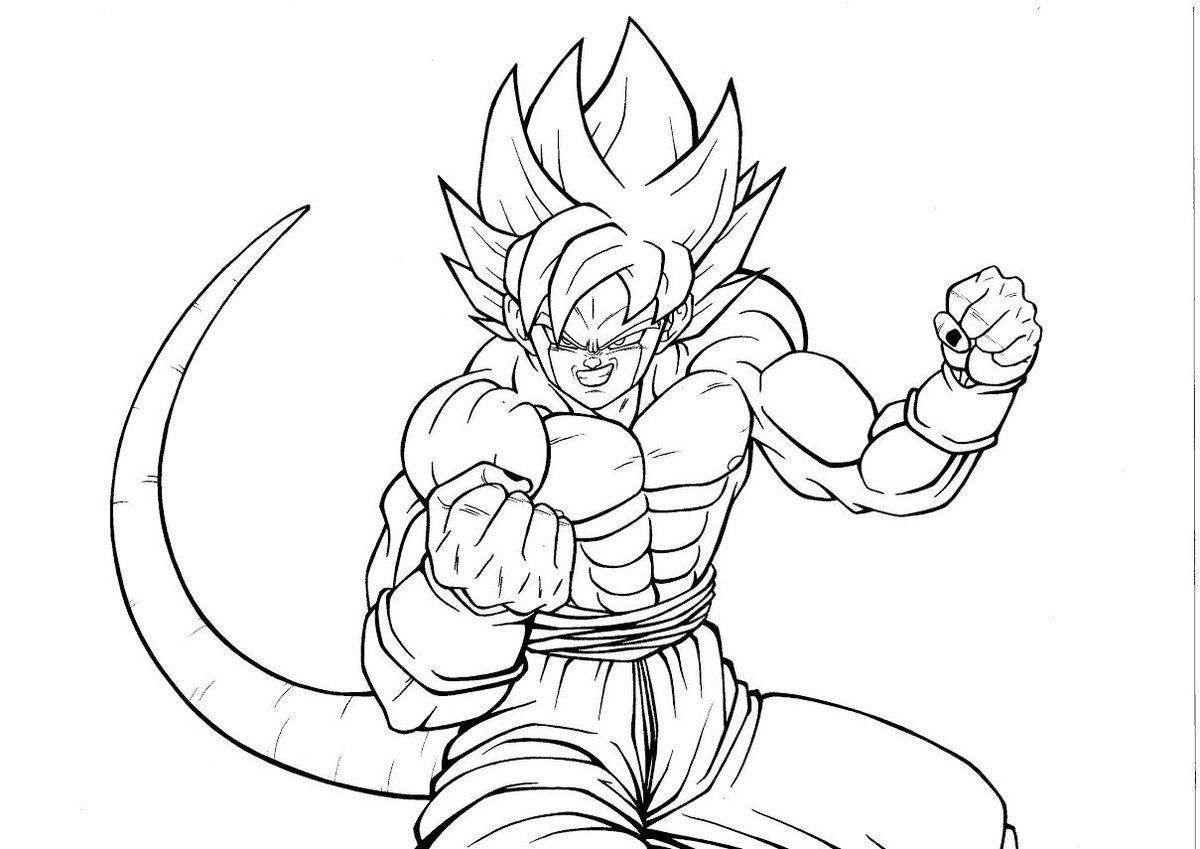 Download Mastar on Twitter: "Collab video with Tolg Art tomorrow! Goku and Frieza FUSION! He did the line ...