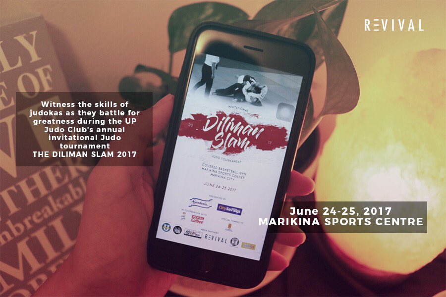 revivalph's tweet photo. Witness the skills of judokas as they battle for greatness this June 24-25 at the Marikina Sports Centre! @upjudoclub #RevivalEvents2017 https://t.co/lRcRUQiAyc