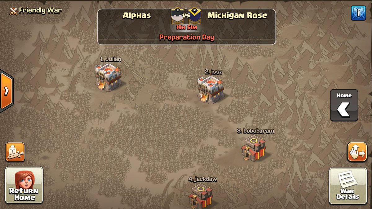 Alphas_CoC's tweet image. First Playoff Match For Alphas !!! Being a playoff match, it's definitely filled with Hype ! GL to @Michigan_Rose 🐺🔥