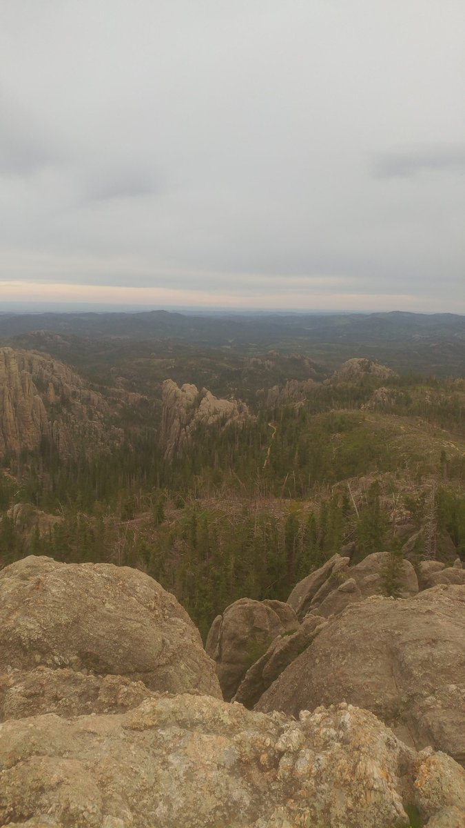 Ppnkfckby's tweet photo. South Dakota has been conquered. #LittleDevilsTower #TopOfSD https://t.co/fjnuGX7741