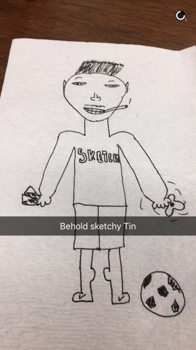 tinmann1003's tweet photo. What's the better sketch of sketchy tin? Favorite for @Derek_Schwarber or RT @jared_butler3  Left is derek and right is Jared !! https://t.co/ZYzN9JwzZf
