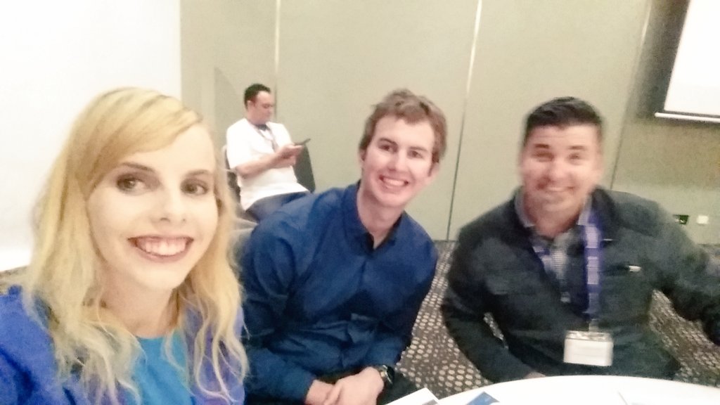 sarah_hammmond's tweet photo. Look who I found at @VSA_NT #leadsant #conference! @Freeman7886 @SYCLtd Dan Pisulak  @Habitat_org #savolunteer https://t.co/Bn3D6px5Re