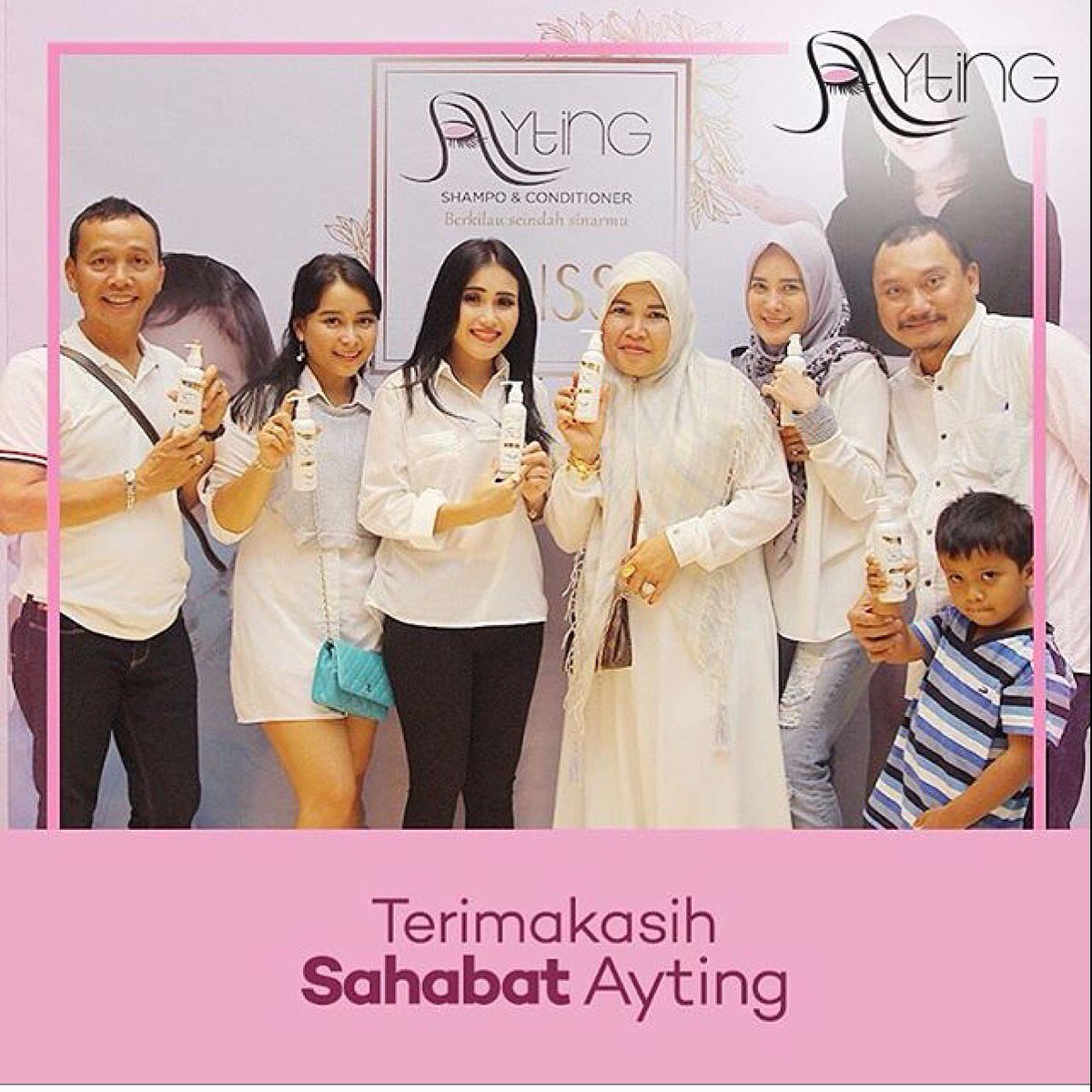 ayu_kathy's tweet photo. #Repost ayting.bqiss
Terimakasih sahabat ayting! support terus Ayting Shampoo & Conditioner ya๐ @aytingnew92
#ayting https://t.co/fQA8IO29dq